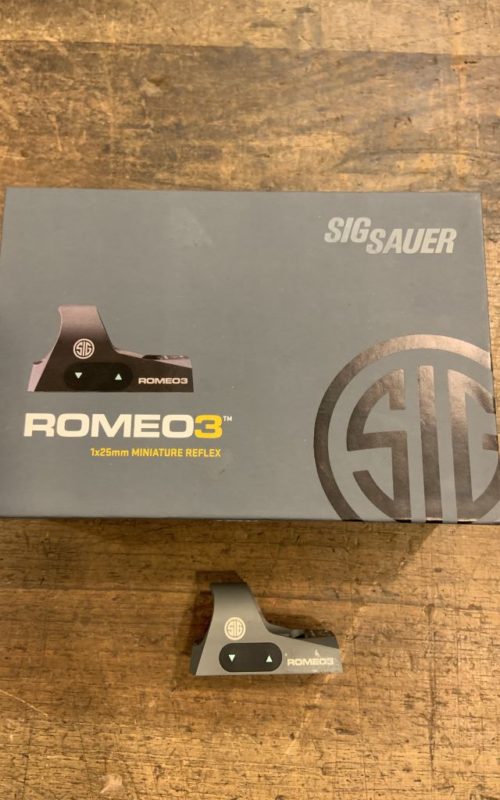 Point Rouge Sig Sauer Roméo 3