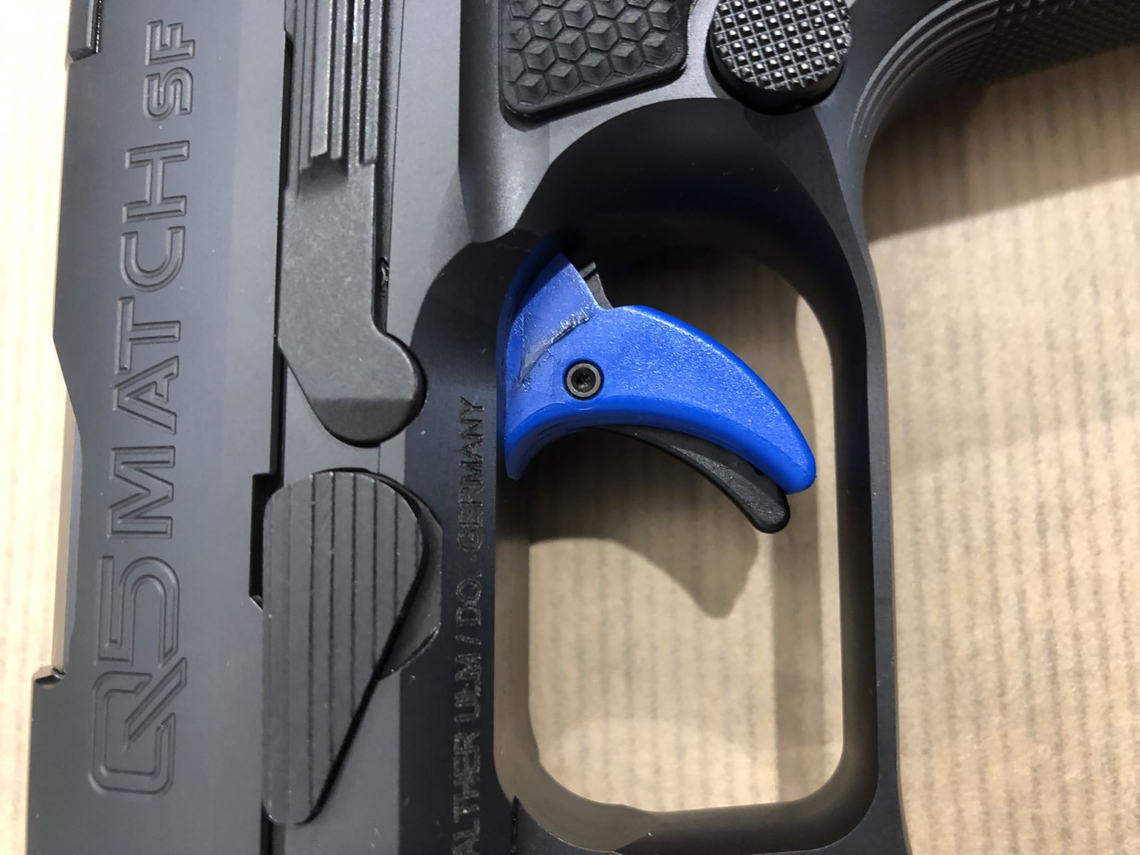 pistolet de cat. B1 WALTHER PPQ Q5 Match SF carcasse acier calibre 9 para modèle demo pistolet de cat. B1 WALTHER PPQ Q5 Match SF carcasse acier calibre 9 para modèle demo – Image 7
