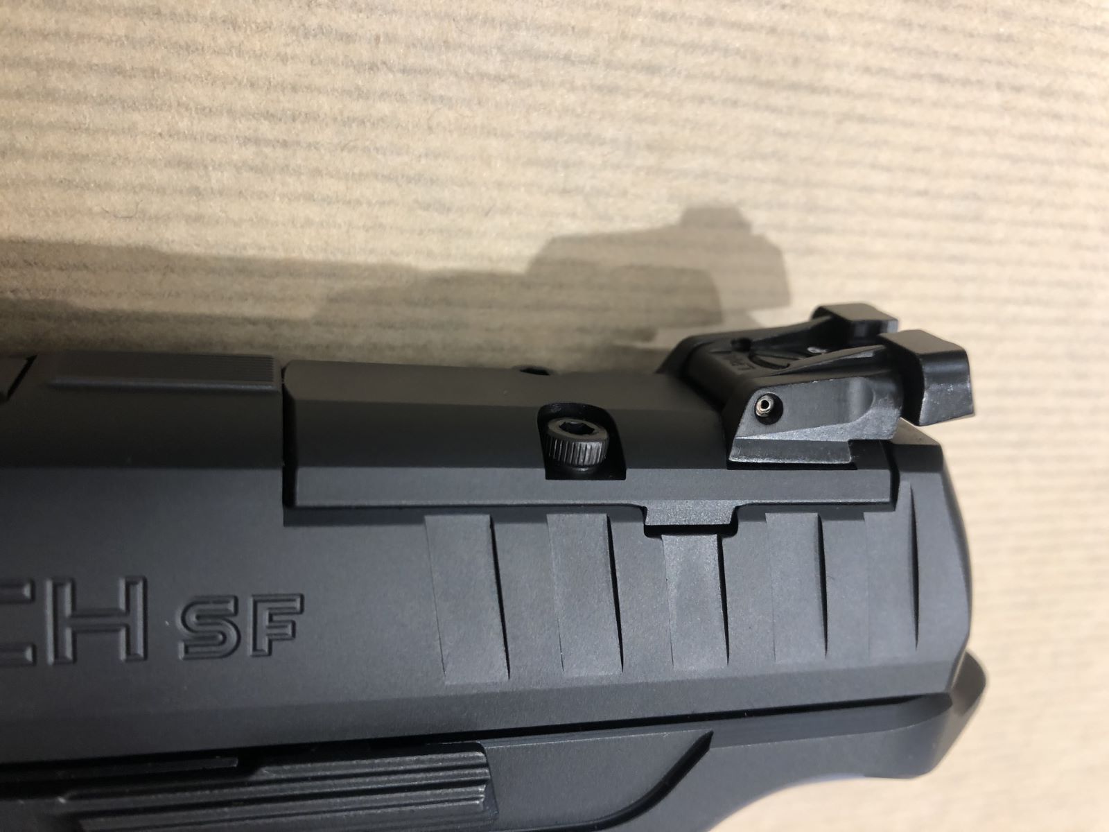 pistolet de cat. B1 WALTHER PPQ Q5 Match SF carcasse acier calibre 9 para modèle demo pistolet de cat. B1 WALTHER PPQ Q5 Match SF carcasse acier calibre 9 para modèle demo – Image 2