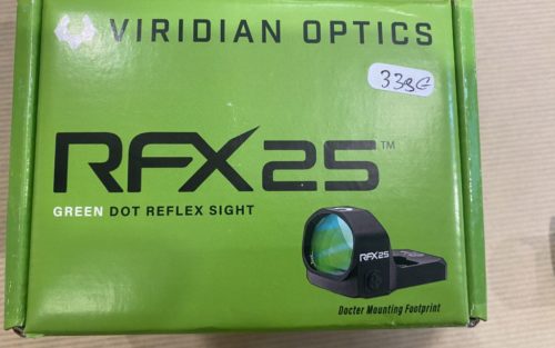 POINT ROUGE VIRIDIAN OPTICS 3 MOA