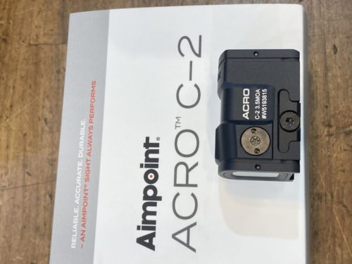 viseur AIMPOINT ACRO C-2 point 3.5 MOA sans interface