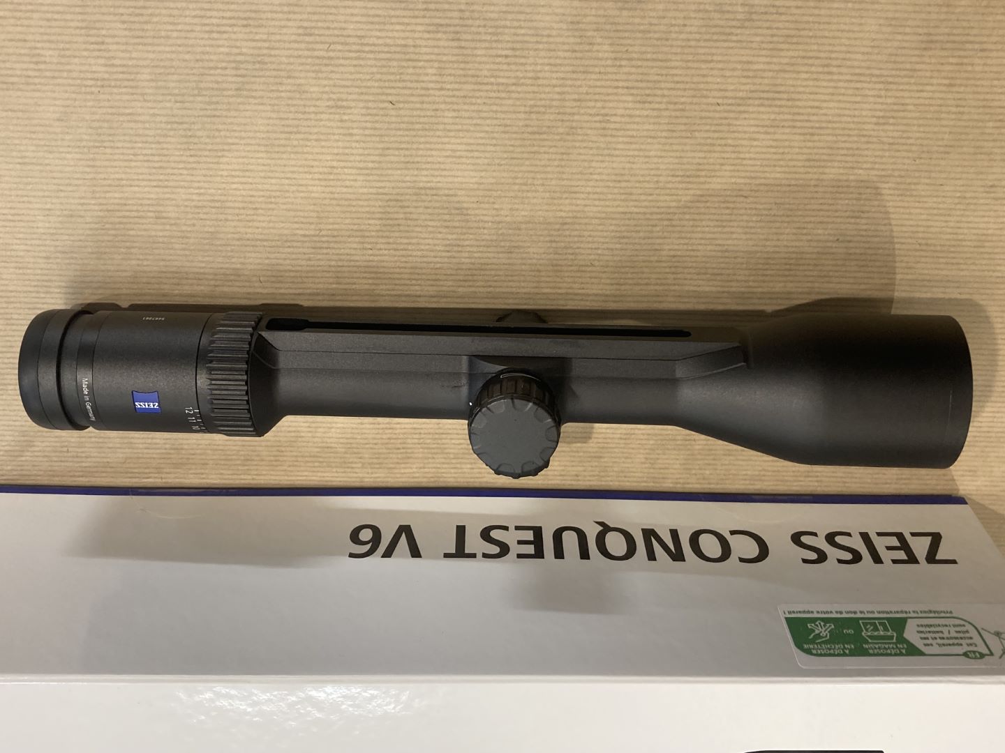 lunette ZEISS Conquest V6 2-12x50 rail ZM réticule 60 illuminé lunette ZEISS Conquest V6 2-12x50 rail ZM réticule 60 illuminé