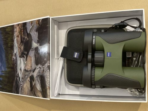 paire de jumelles ZEISS TERRA ED 32 Verte grossissement 10x32