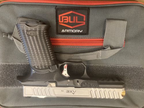 pistolet BUL Axe Full size TOMAHAWK silver calibre 9 para.