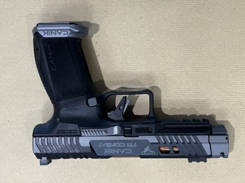 pistolet CANIK TTI combat Smoke calibre 9 para