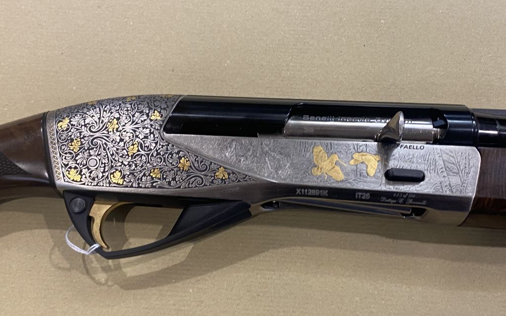 FUSIL BENELLI RAFFAELLO EDITION LIMITE BEST ADVANCE NUMEROTE 433/500 20/76 70 cm CI BOIS GR 4 FUSIL BENELLI RAFFAELLO EDITION LIMITE BEST ADVANCE NUMEROTE 433/500 20/76 70 cm CI BOIS GR 4 – Image 9