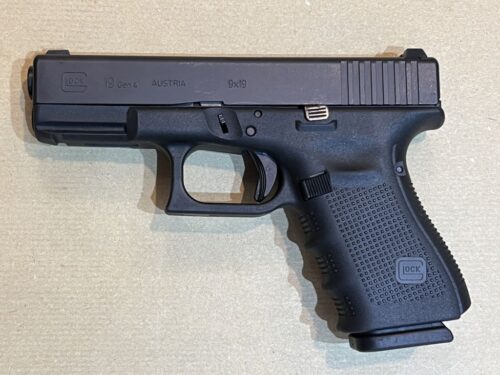 pistolet GLOCK mod. 19 gen. 4 calibre 9 para.
