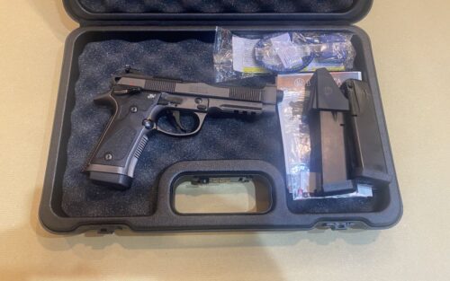 PISTOLET BERETTA 92 X PERFORMANCE OPTIC READY DARK GREY 9X19