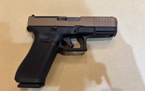 Glock 45 Gen. 5 MOS Culasse Cerakote + Détente Match Glock